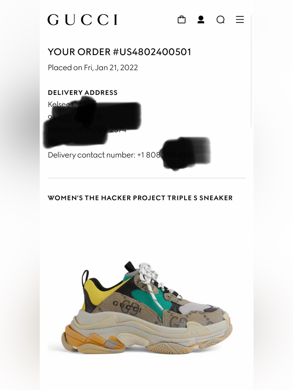 Gucci X Balenciaga Hacker project Triple S shoes - Picture 14 of 14